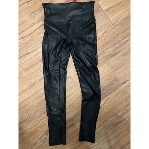Spanx Leather Leggings
